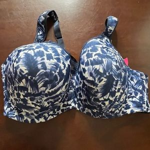 ASHLEY FULL COVERAGE BUTTERFLY BRA 40DD
